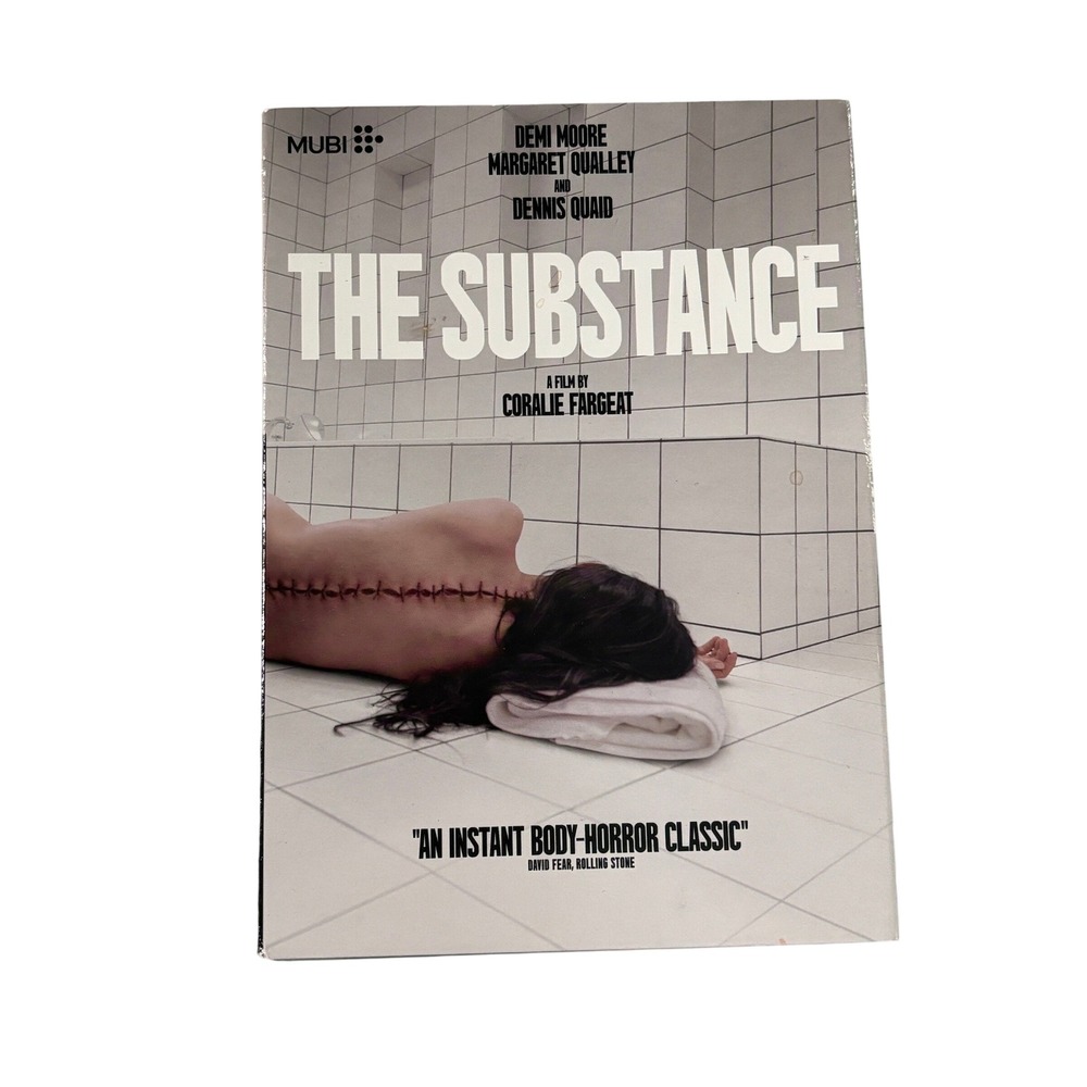 The Substance DVD MUBI Demi Moore Margaret Qualley Body Horror Movie 2024